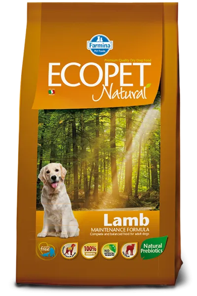 Farmina Ecopet Natural Lamb (Ягненок) 12 кг