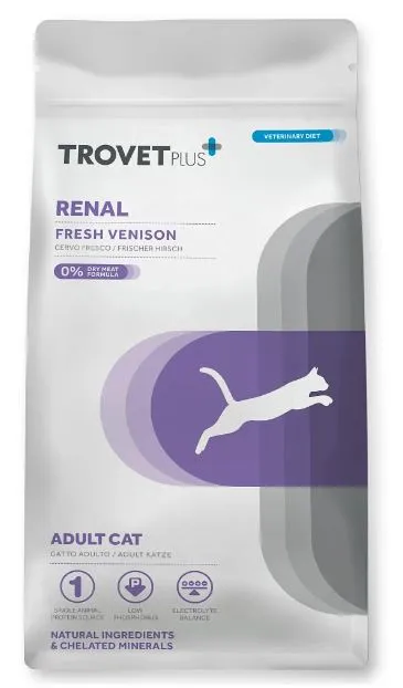 Trovet Plus Renal Cat (Оленина), 2,5 кг