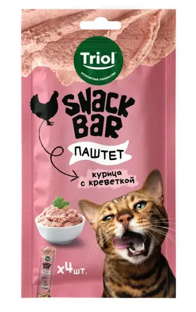 Triol Snack Bar Паштет из курицы с креветкой