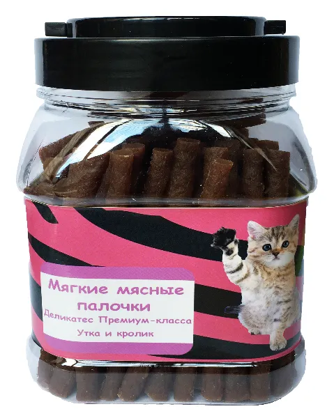 O'cat Мягкие мясные палочки утка и кролик