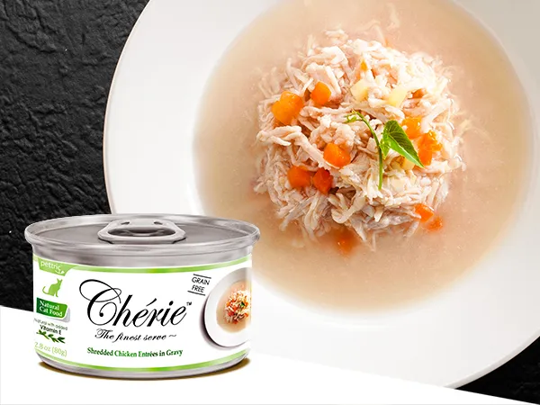 Cherie кусочки курицы с овощами в подливке