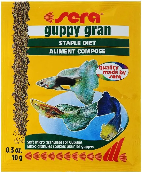 Sera Корм гранулы для гуппи "Guppy Gran"