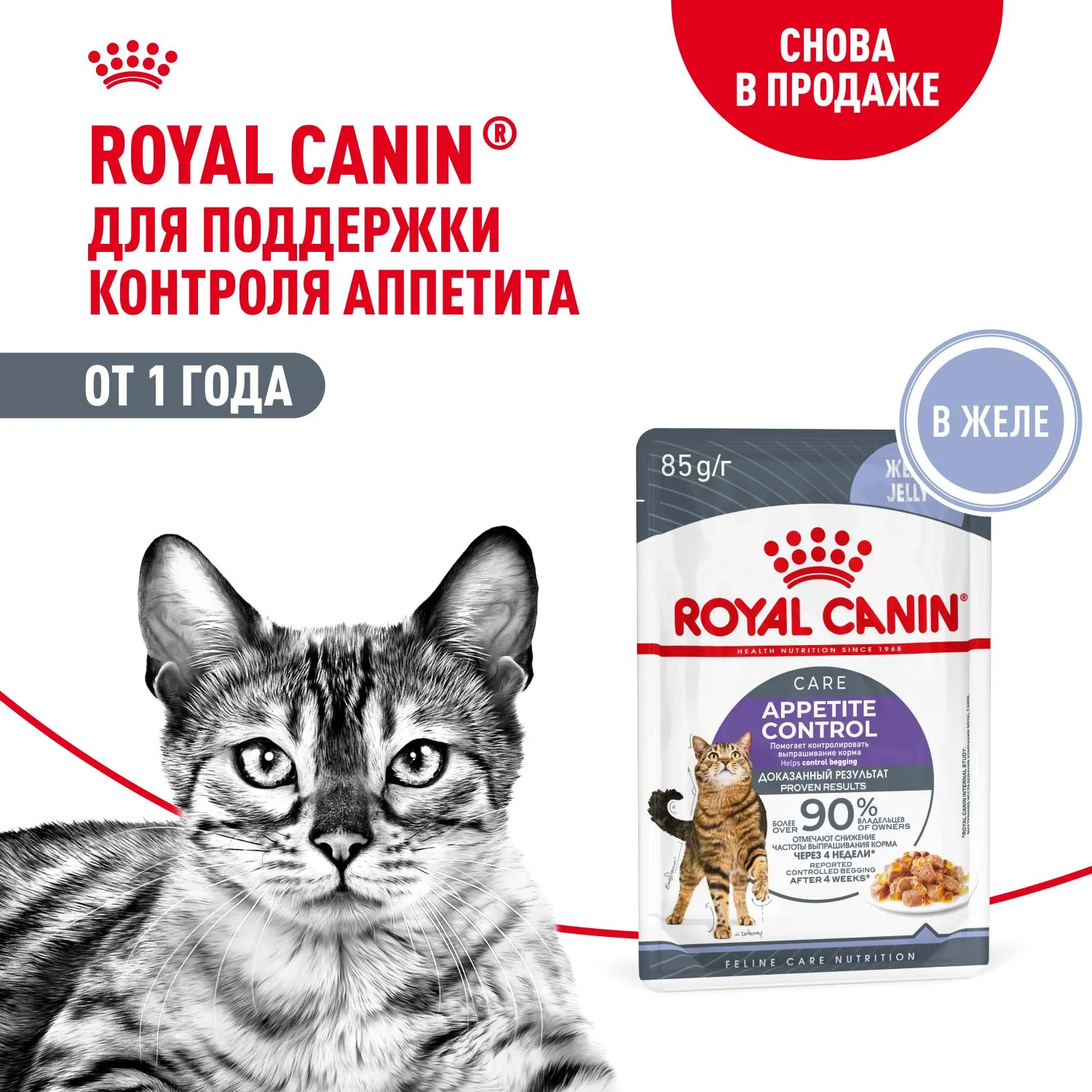 Royal Canin Appetite Control Care (желе)