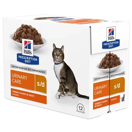 Hill's Prescription Diet s/d Urinary Care Влажный корм для кошек (Курица)