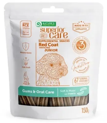 Nature's Protection Superior Care Red Dogs Grain Free Gums & Oral (Насекомые)