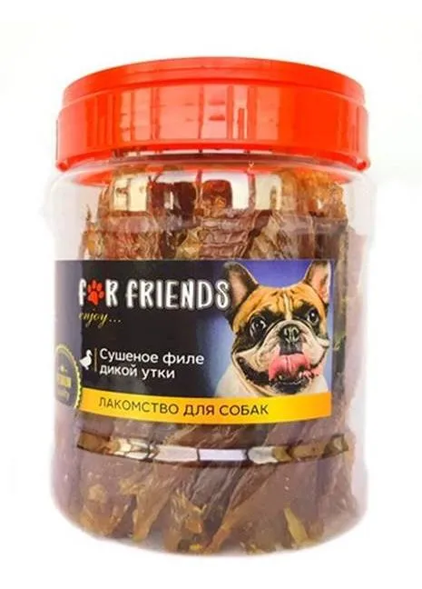 For Friends Сушеное филе дикой утки