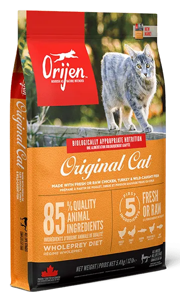 ORIJEN ORIGINAL CAT (Курица, индейка, рыба)
