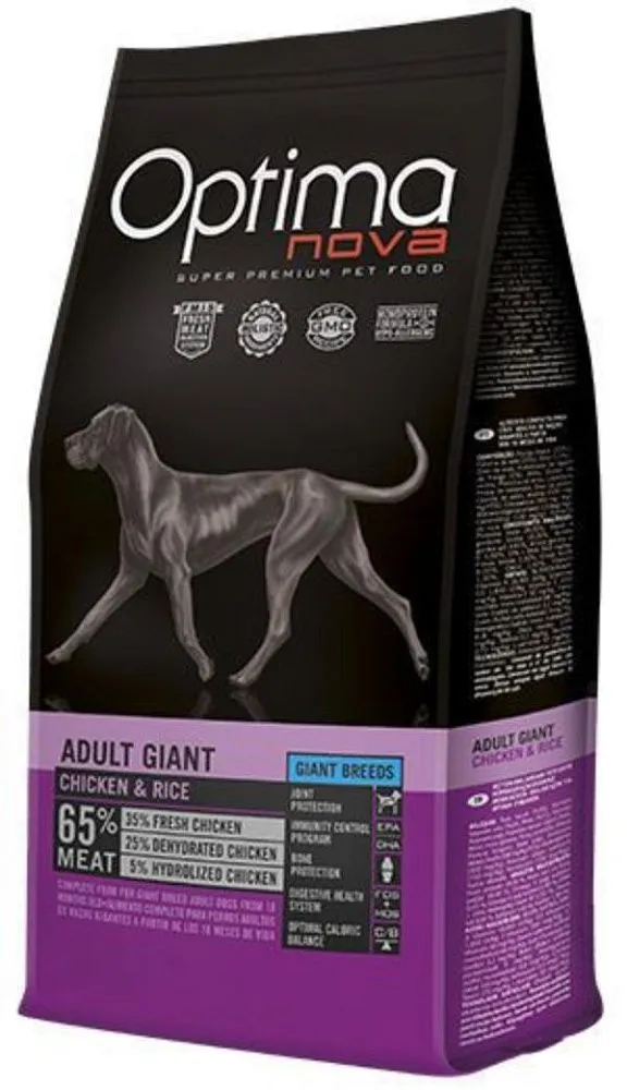 OptimaNova Adult Giant (Курица и рис)