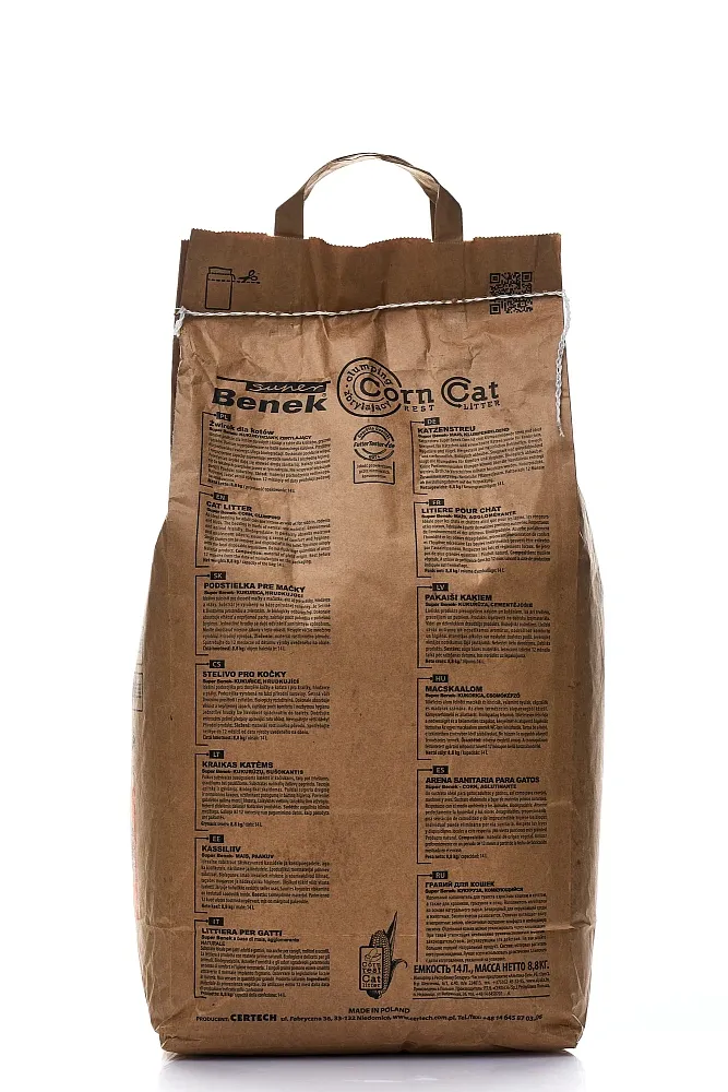 Super Benek Corn Cat кукурузный (Морской бриз)