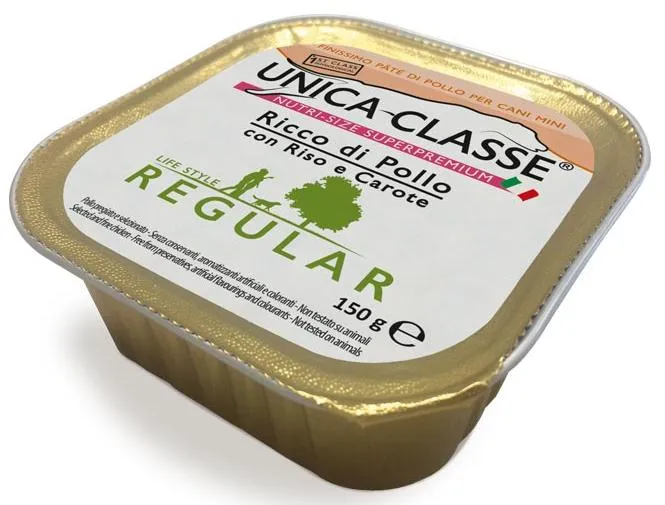 Unica Classe Regular Mini Паштет с курицей, рисом и морковью 150 г