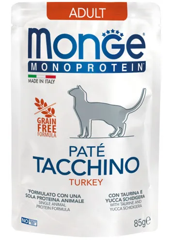 Monge Cat Mono Paté (Индейка)