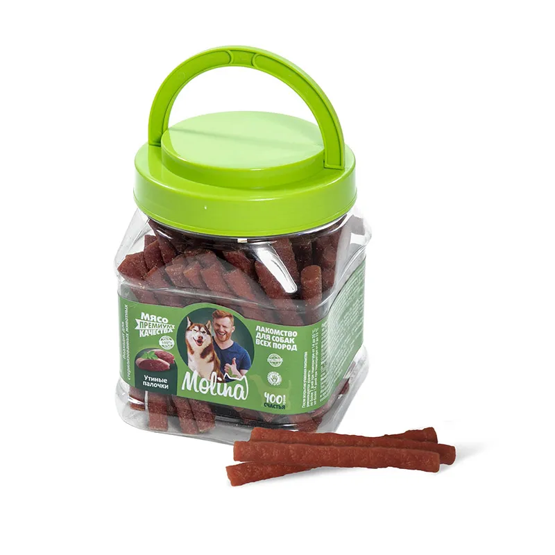 Molina Лакомство для собак Утиные палочки