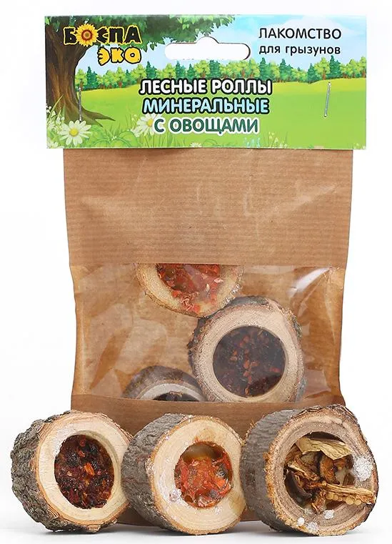 БОСПА ЭКО Лесные роллы Минеральные с овощами