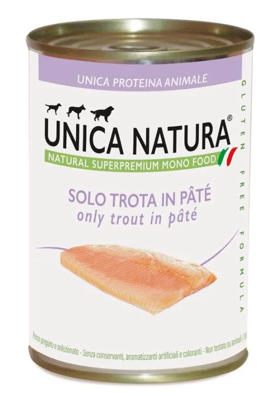 Unica Natura MONO Паштет из форели