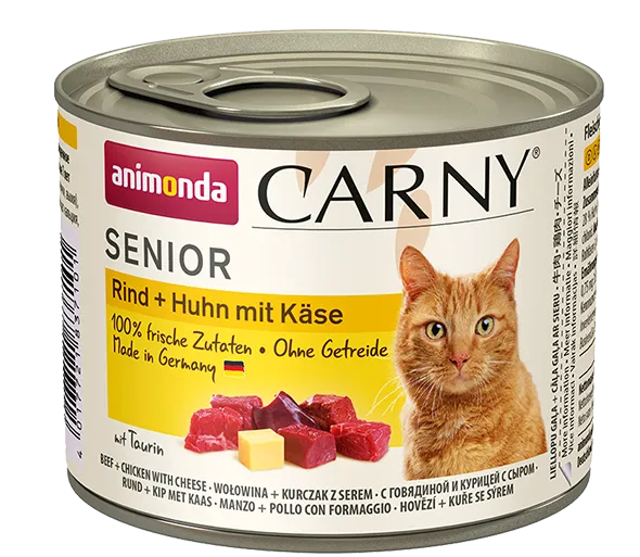 Carny Senior (с говядиной, курицей и сыром)