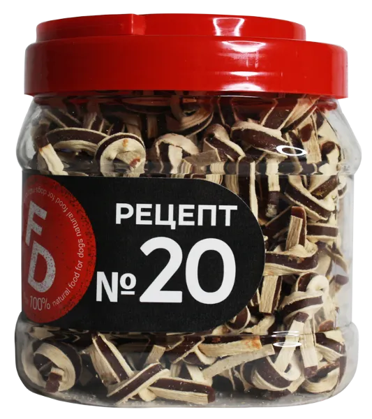 For Dogs Рецепт №20 - Узелки из утиного филе и сурими