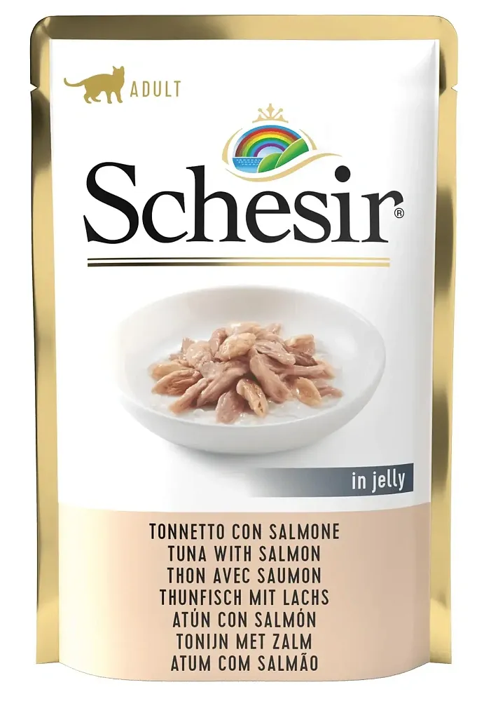 Schesir Tuna Salmon (Тунец, лосось), 85 г