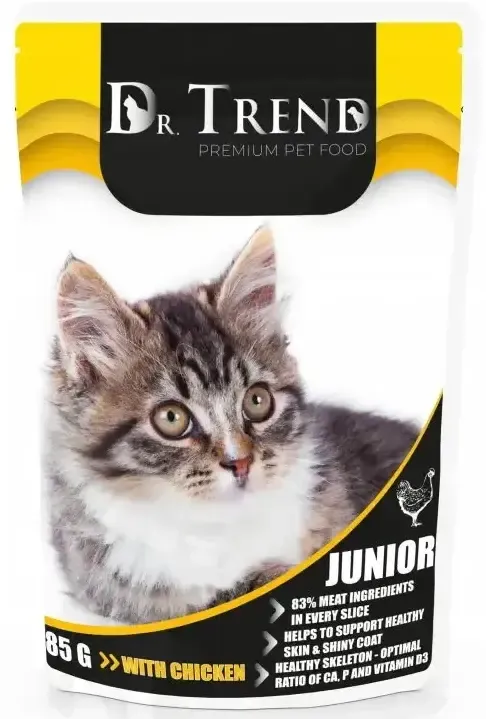 Dr.Trend Консервы для котят (Курица)