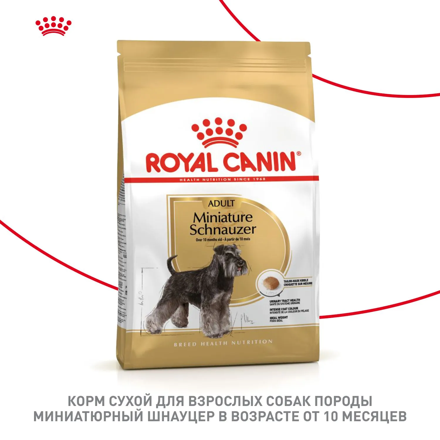 Корм Royal Canin Miniature Schnauzer Adult для собак