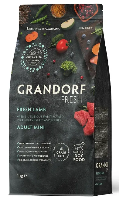  Grandorf Fresh Adult Mini Breeds  (ягнёнок с бататом)