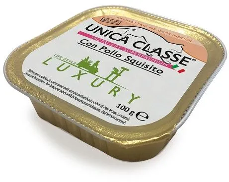 Unica Classe Luxury Паштет с курицей для кошек 100 г