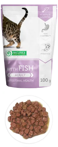 Паучи NP Cat With Fish Intestinal Health 100 г