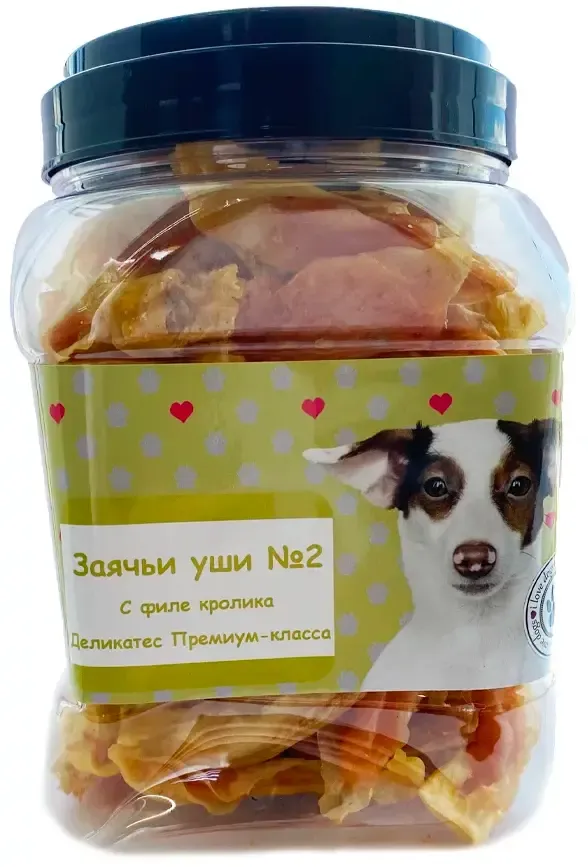 O'dog Заячьи уши №2 с филе кролика