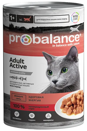 ProBalance Консервированный корм Active Cat ProBalance Консервированный корм Active Cat