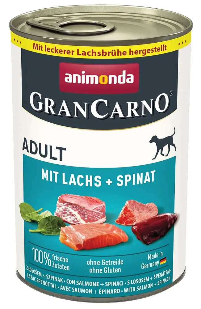 Gran Carno Adult (Говядина, лосось, шпинат)