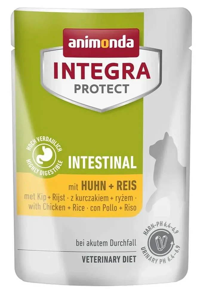 Влажный корм Animonda Integra Protect Intestinal Cat Пауч (Курица и рис)
