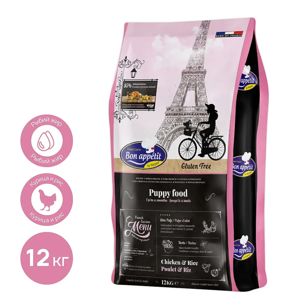 Bon Appetit Puppy (Курица и рис)