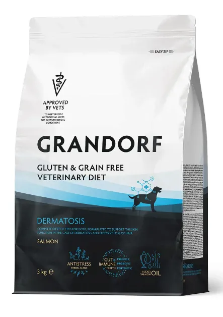 Grandorf Vet Dog Dermatosis (Лосось)