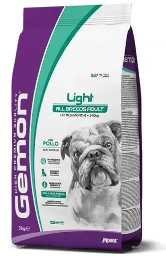 Gemon Dog Adult All breeds Light (Курица), 3 кг