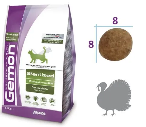 Gemon Cat Light/Sterility (Индейка)