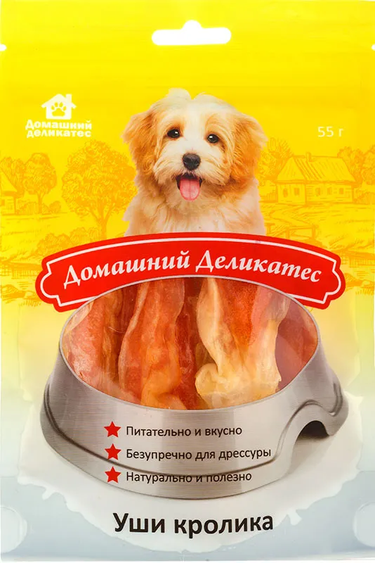 Домашний деликатес Уши кролика