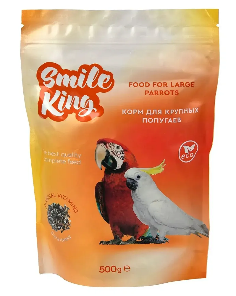 Smile King Корм для крупных попугаев