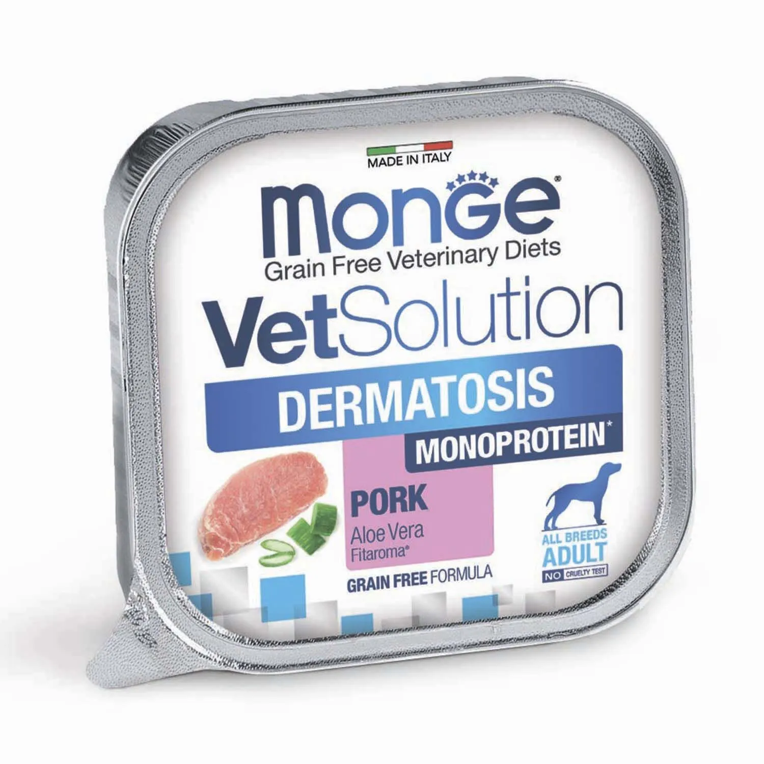 Monge Консервы VetSolution Dermatosis Dog (Свинина)