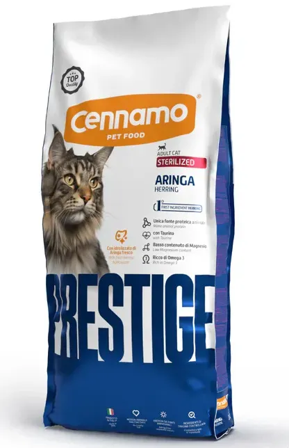 Cennamo Prestige Sterilized Cat (Сельдь)