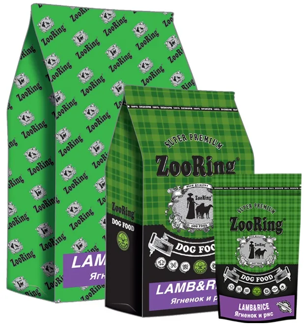 ZooRing Adult Dog Lamb&Rice (Ягненок, рис), 10 кг