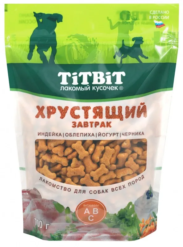 ТИТБИТ Хрустящий завтрак с индейкой