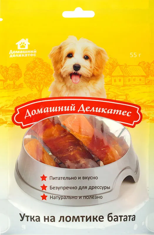 Домашний деликатес Утка на ломтике батата