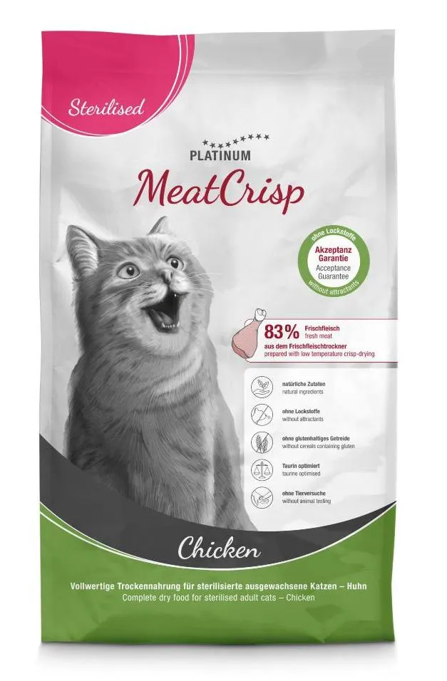Platinum MeatCrisp Sterilised (Курица)