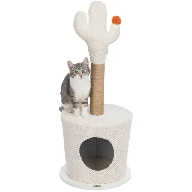 Trixie Домик-когтеточка с кактусом