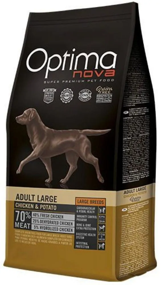 OptimaNova Adult Large (Курица и картофель)