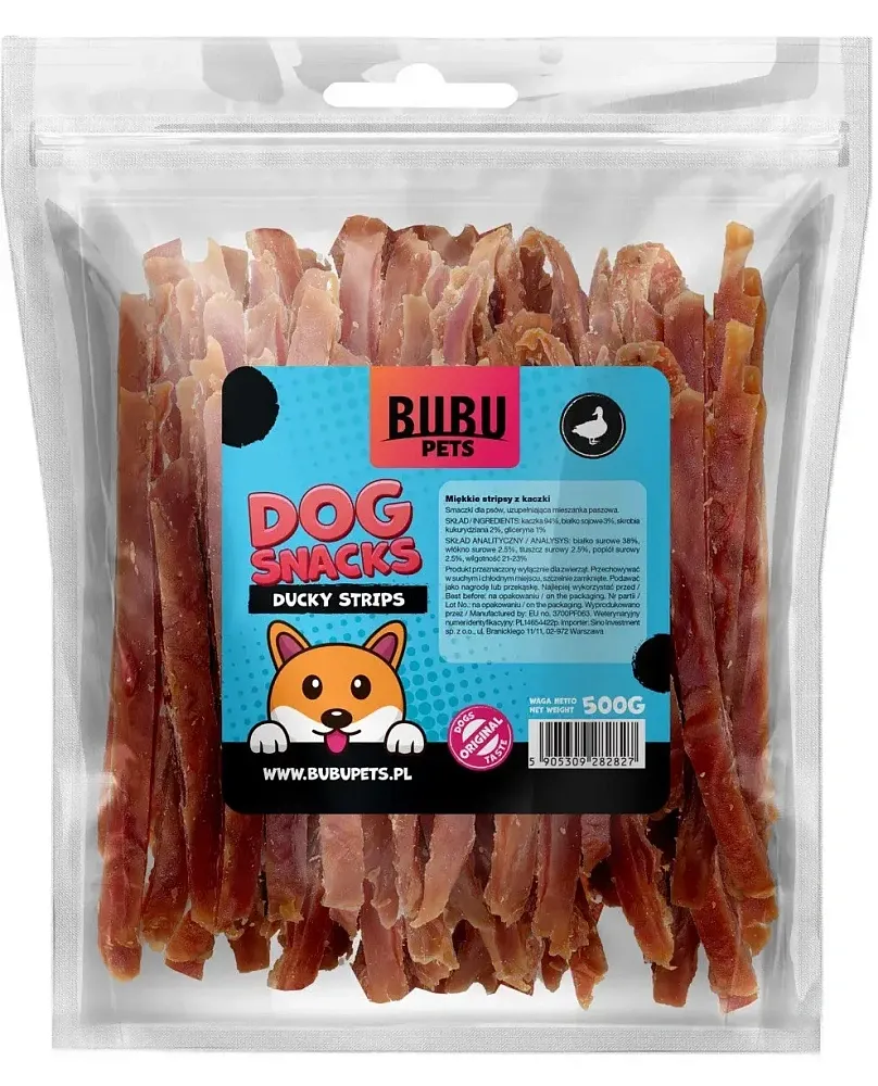 Bubu Pets Мягкие утиные стрипсы