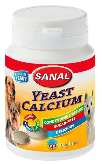 Sanal Лакомство для собак дрожжи-кальций, банка