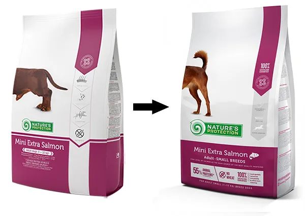 Nature"s Protection Mini Extra (Лосось), 500 г