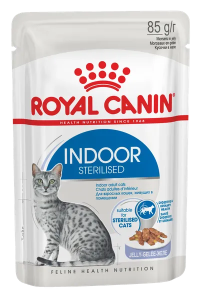 Royal Canin Indoor Sterilized (желе)