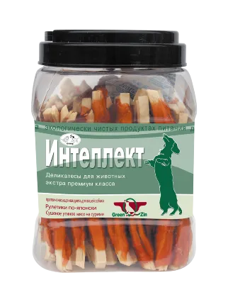 GreenQZin "Интеллект"(Рулетики по-японски)