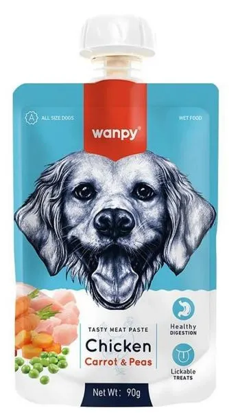 Wanpy Dog Мясное пюре из курицы